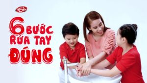 Quy trình “6 bước rửa tay” tiêu chuẩn của Lifebuoy